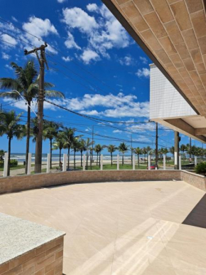 Costa Atlântica frente Mar - 2 dorm Vila Caiçara PG SP - Sacada Gourmet c Churrasqueira